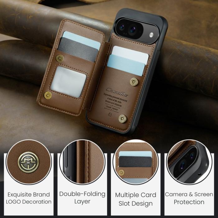 Caseme - CASEME C22 Fodral för Google Pixel 10 Pro/10/9 Pro/9 - Brun