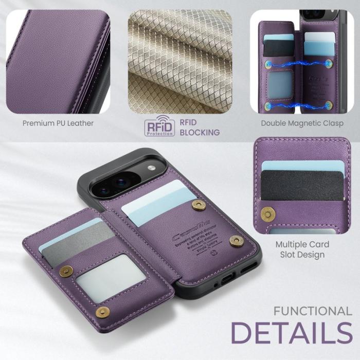 Caseme - CASEME C22 Fodral för Google Pixel 10 Pro/10/9 Pro/9 - Lila