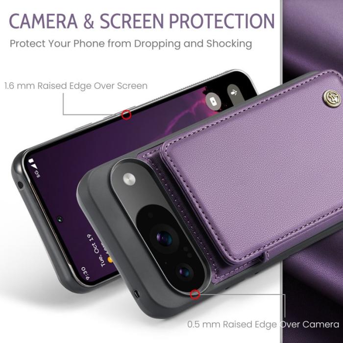 Caseme - CASEME C22 Fodral för Google Pixel 10 Pro/10/9 Pro/9 - Lila
