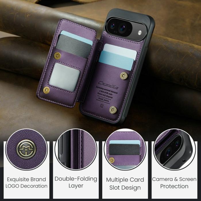 Caseme - CASEME C22 Fodral för Google Pixel 10 Pro/10/9 Pro/9 - Lila