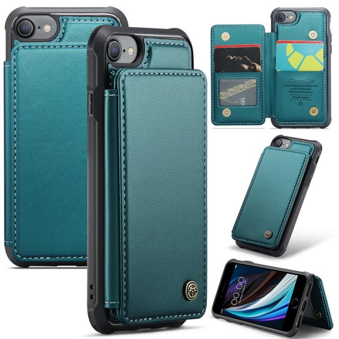 Caseme - CASEME C22 Fodral för iPhone 6/6s/7/8/SE 2020/2022 - Grön