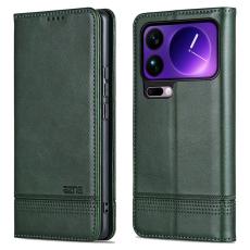 AZNS - AZNS Xiaomi 17 Pro Max Pl&aring;nboksfodral Konstl&auml;der - Gr&ouml;n
