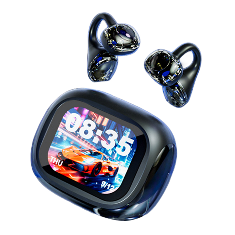Trådlösa Bluetooth-Hörlurar Open Ear Clip-on Stereo Sound LX-21 Pro (Svart) | 5566 | AlltMobil