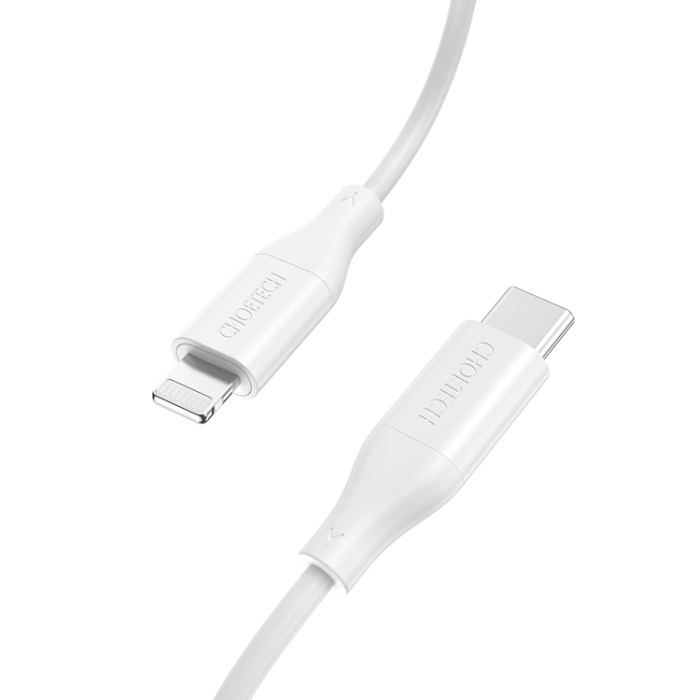 Choetech - Choetech USB-C till Lightning Kabel MFI PD 30W 1.2m - Vit
