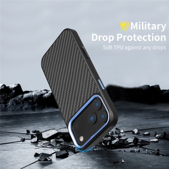 A-One Brand - iPhone 17 Pro Mobilskal MagSafe Aramid Fiber TPU