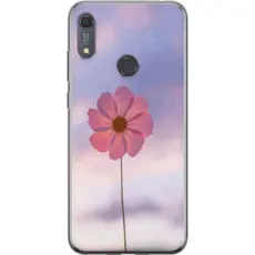 Gustaf - Mobilskal till Huawei Y6s (2019) med Rosa blomma