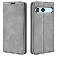 A-One Brand - Sony Xperia 10 VII Plånboksfodral Skin Touch - Grå