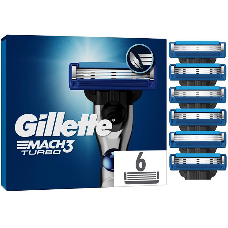 Gillette Rakblad Mach3 Turbo 6st | 264 | AlltMobil