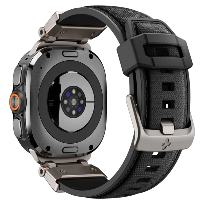 Spigen - Spigen Galaxy Watch Ultra 1/2 (47mm) Armband Dura Pro Armor - Svart