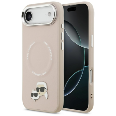 KARL LAGERFELD - Karl Lagerfeld iPhone Air Mobilskal MagSafe Karl Och Choupette Pins