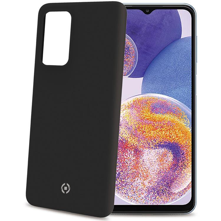 Celly Galaxy A23 Skal Soft Rubber Cromo - Svart | 2353 | AlltMobil