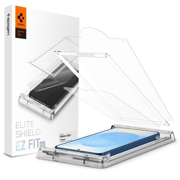 Spigen - Spigen Galaxy S25 Plus Härdat glas Skärmskydd 