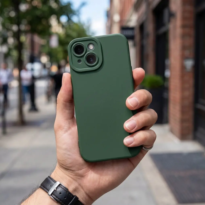 A-One Brand - Mobilskal för iPhone 18 Pro Max Matt 2.0 - Mörkgrön