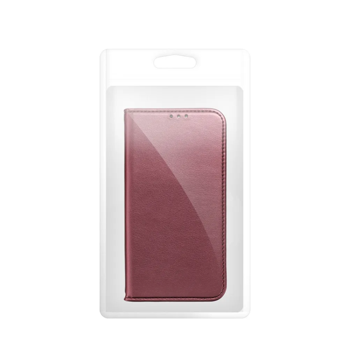 OEM - Realme 14 Pro Plus Plånboksfodral Smart Magento - Burgundy