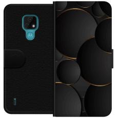 iSecrets - Plånboksfodral till Motorola Moto E7 med Lyxig Cirklar