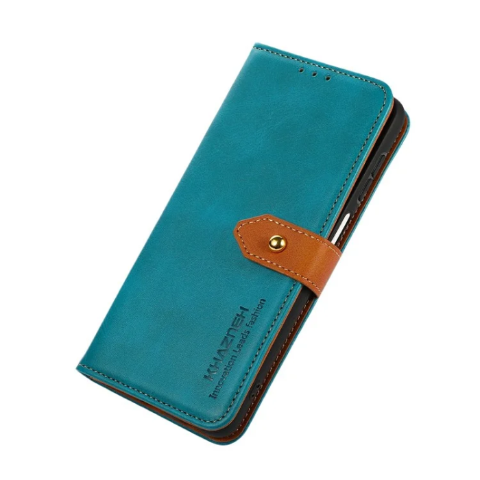 KHAZNEH - Khazneh Sony Xperia 1 VII Plånboksfodral Filp Läder - Blå