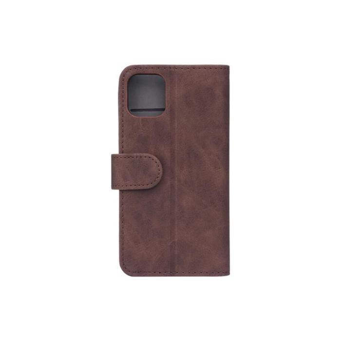 GEAR - GEAR Mobilfodral Nubuck PU iPhone 11 - Brun