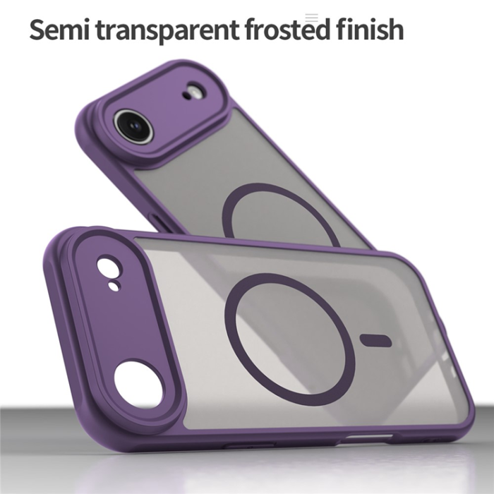 A-One Brand - iPhone 17 Air Mobilskal MagSafe Anti Drop - Lila