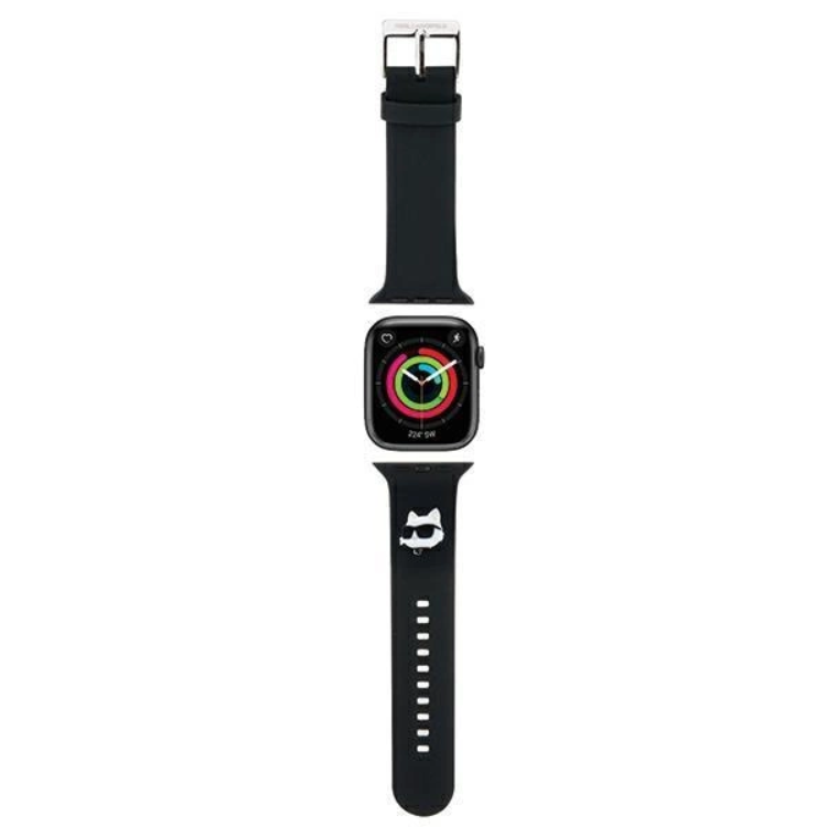 Karl Lagerfeld Apple Watch (42/44/45/49mm) Armband Choupette Head | 5123 | AlltMobil
