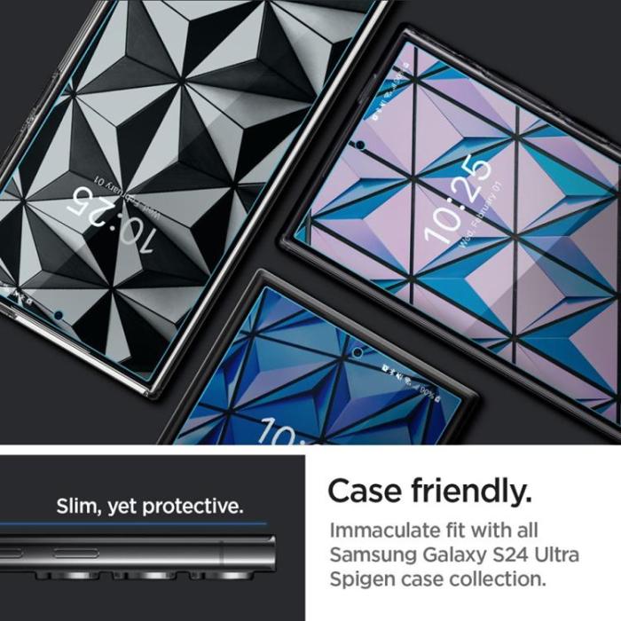 Spigen - [2-Pack] Spigen Galaxy S24 Ultra Skärmskydd Hydrogel - Clear