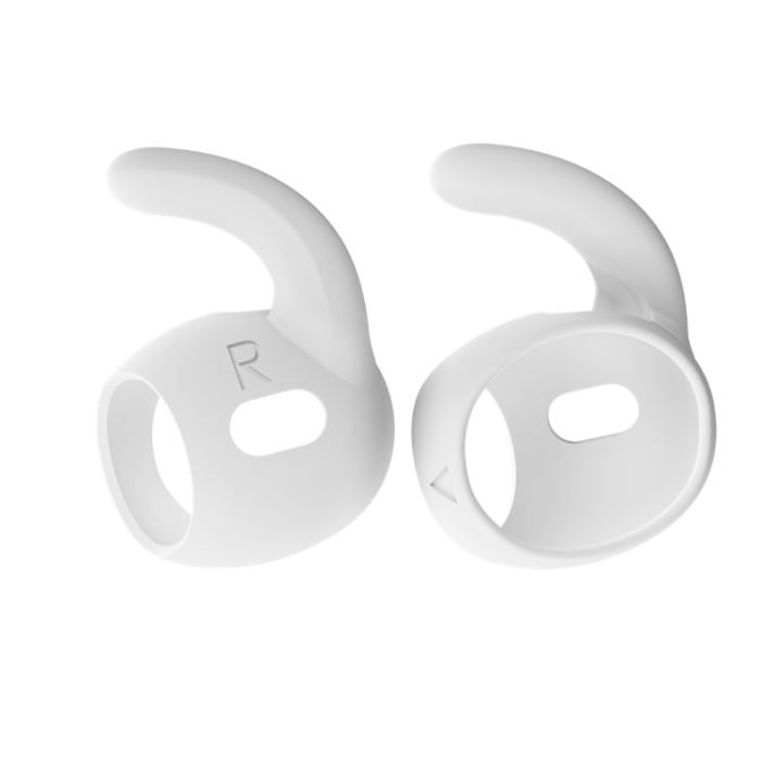 KeyBudz - KeyBudz Airpods Pro 2 Skal Earbuddyz - Vit