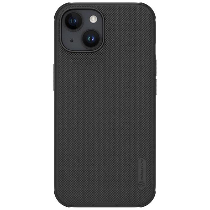 Nillkin - Nillkin iPhone 15 Mobilskal Super Frosted Shield Pro - Svart