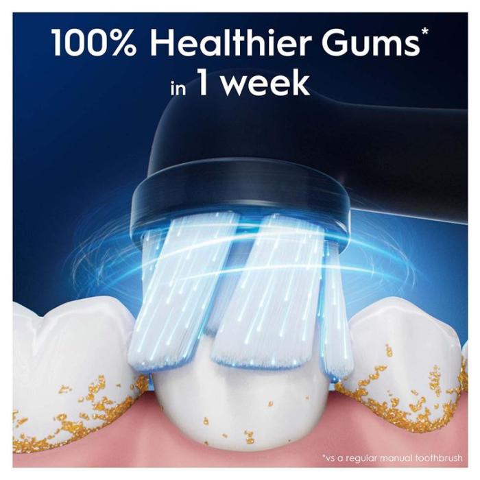 Oral B - Oral B Borsthuvud iO Gentle Care 6st - Svart