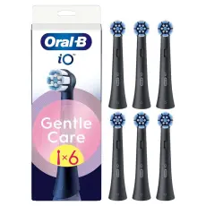 Oral B - Oral B Borsthuvud iO Gentle Care 6st - Svart