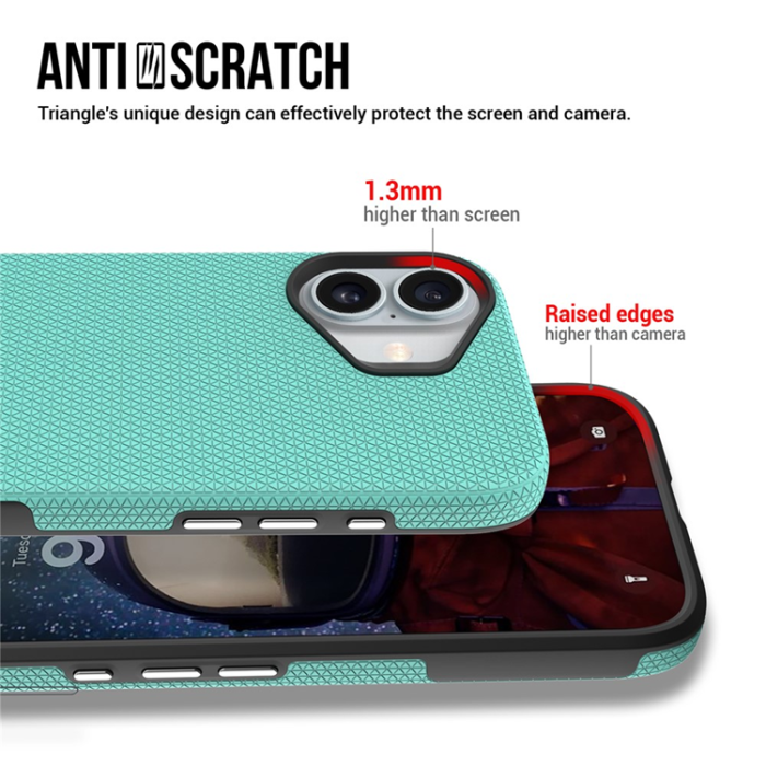 A-One Brand - iPhone 17 Mobilskal MagSafe Protective TPU+PC - Mintgrön