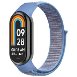 Beline Xiaomi Mi Band 9/8 Armband NylonLoop - Blå | 5122 | AlltMobil