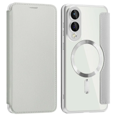 Amorus - Amorus Galaxy S25 Edge Plånboksfodral Magsafe RFID - Titangrå