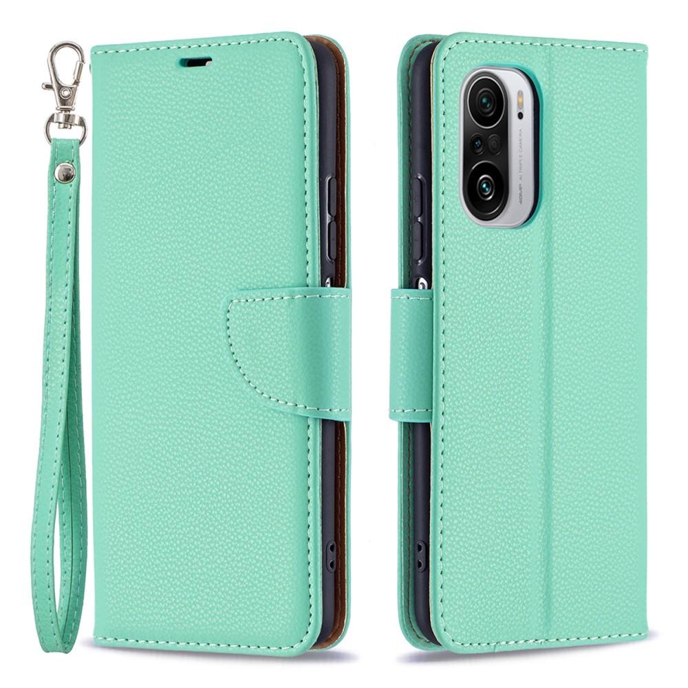 Litchi Plånboksfodral till Xiaomi Mi 11i / Poco F3 - Turkos | 2353 | AlltMobil