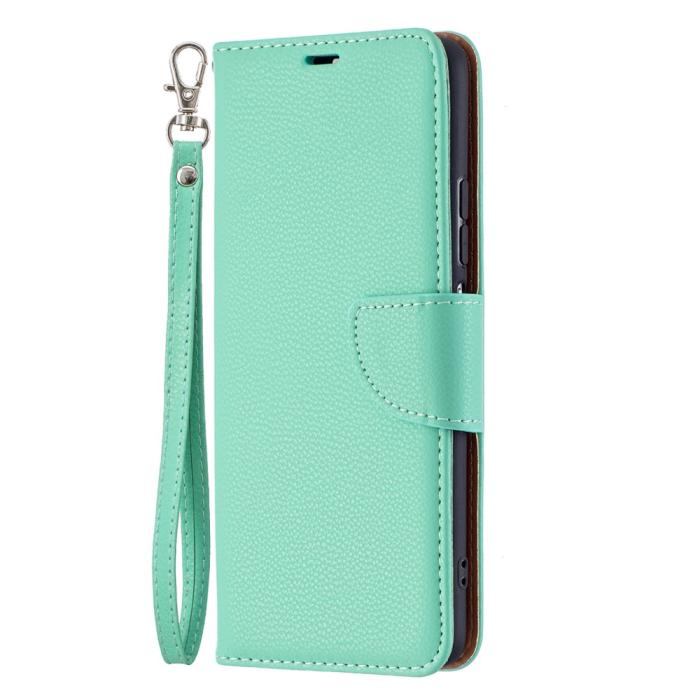 OEM - Litchi Plånboksfodral till Xiaomi Mi 11i / Poco F3 - Turkos