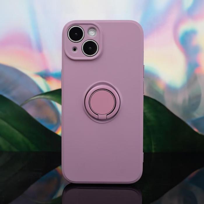 OEM - iPhone 16 Pro Mobilskal Ringhållare - Ljuslila