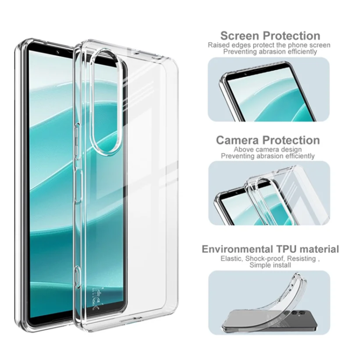 Imak - IMAK Sony Xperia 1 VII Mobilskal UX-10 - Transparent