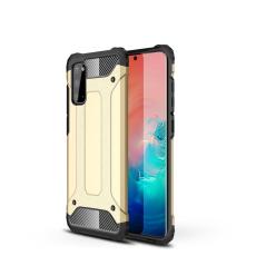 OEM - Armor Guard Skal för Galaxy S20 Plus - Guld