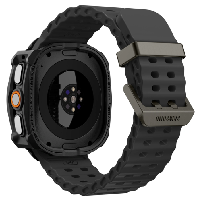 Spigen - Spigen Galaxy Watch Ultra 2 (47mm) Skal Rugged Armor - Matte Svart