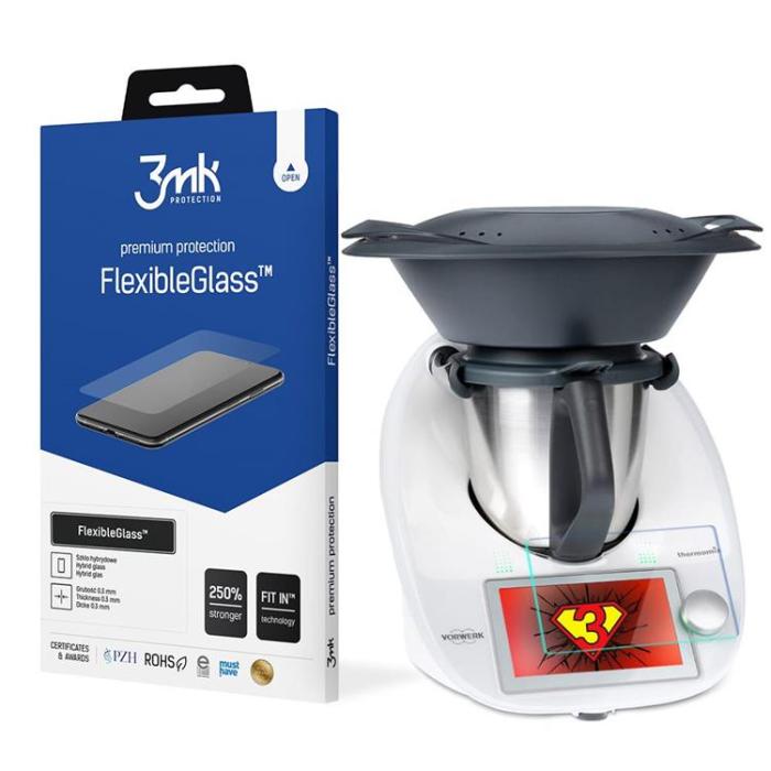 3MK - 3MK Thermomix TM6 Hybrid Okrossbart Glas FlexibleGlass