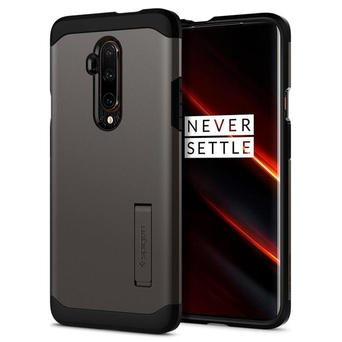 UTGATT5 - Spigen Tough Armor Oneplus 7T Pro Gunmetal