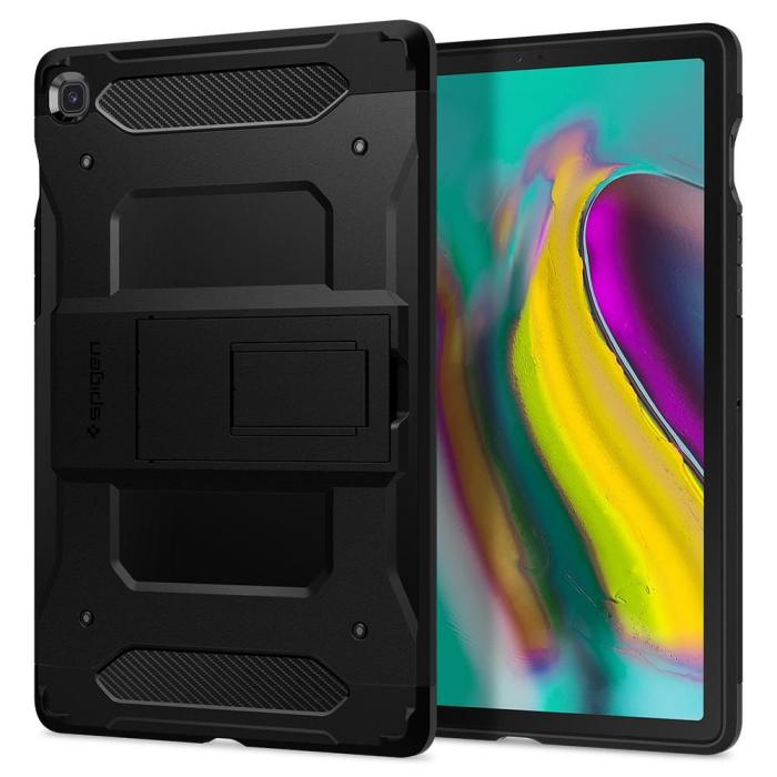 UTGATT5 - SPIGEN Tough Armor Tech Galaxy Tab S5E 10,5 2019 T720 / T725 Svart