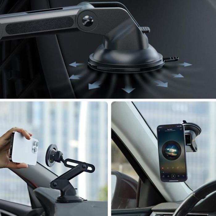 UTGATT - ESR Bilhållare Halolock Magsafe Dashboard Adjustable - Svart