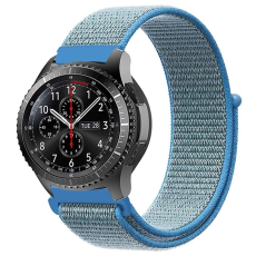 KALEBOL - Kalebol Galaxy Watch 6/6 Classic Armband Nylon Loop - Blå