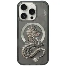 NIMMY - Nimmy Mobilskal till iPhone 16 Pro Max MagSafe Dragon - Gr&aring;