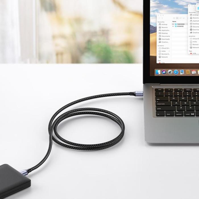 Ugreen - Ugreen USB-A Till USB-A Kabel 0.5m - Grå