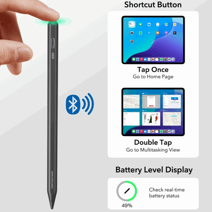 ESR - ESR Stylus Penna Geo Digital Magnetisk - Svart