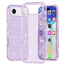 A-One Brand - iPhone 17 Air Mobilskal Glittrande Puderglitter - Lila