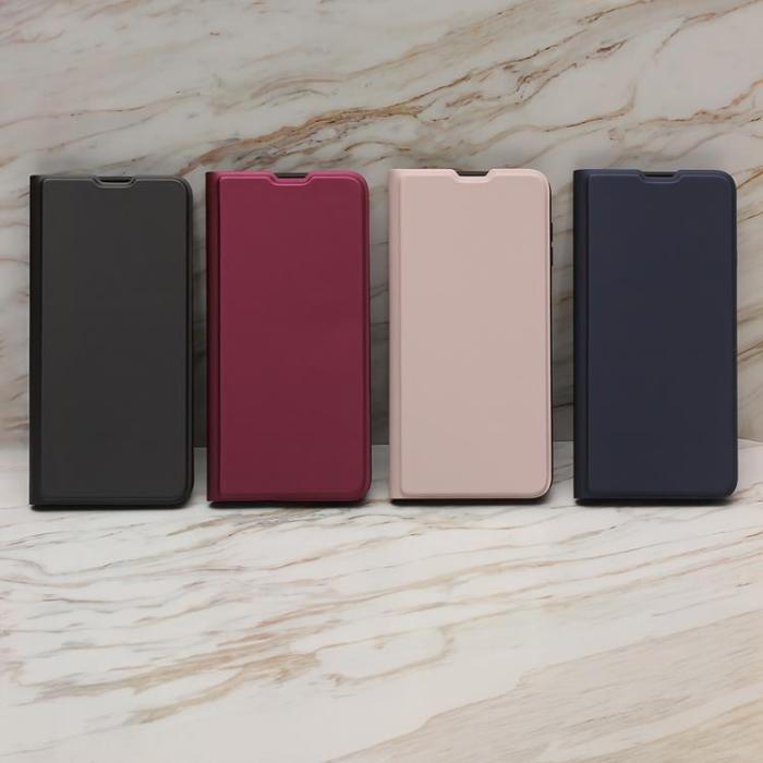 OEM - Xiaomi Redmi A1/A2 Plånboksfodral Smart Soft - Nude