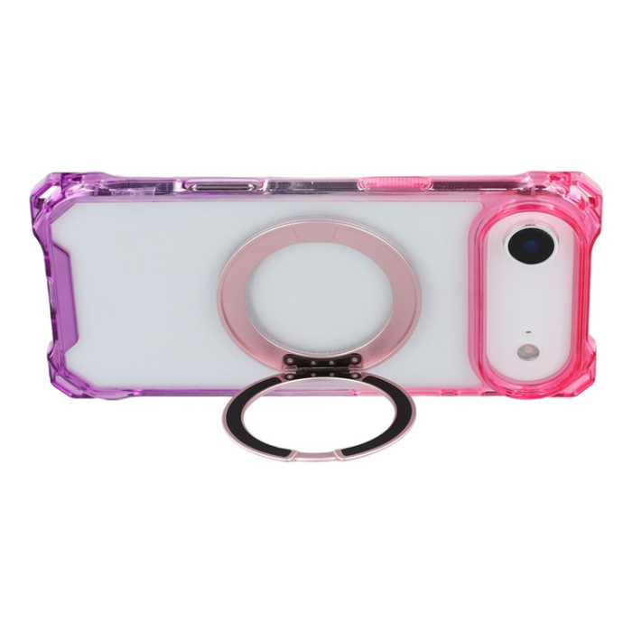 A-One Brand - iPhone Air Mobilskal MagSafe Kickstand - Gradient Rosa/Lila