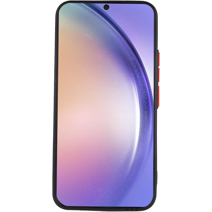 A-One Brand - Galaxy A54 5G Mobilskal Korthållare Soft TPU - Svart