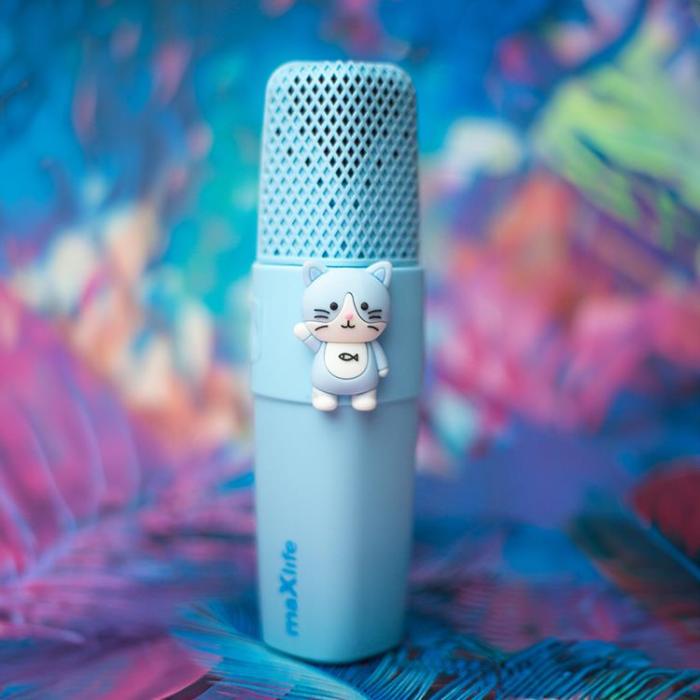 Maxlife - Maxlife Bluetooth Mikrofon med Högtalare Animal MXBM-500 - Blå